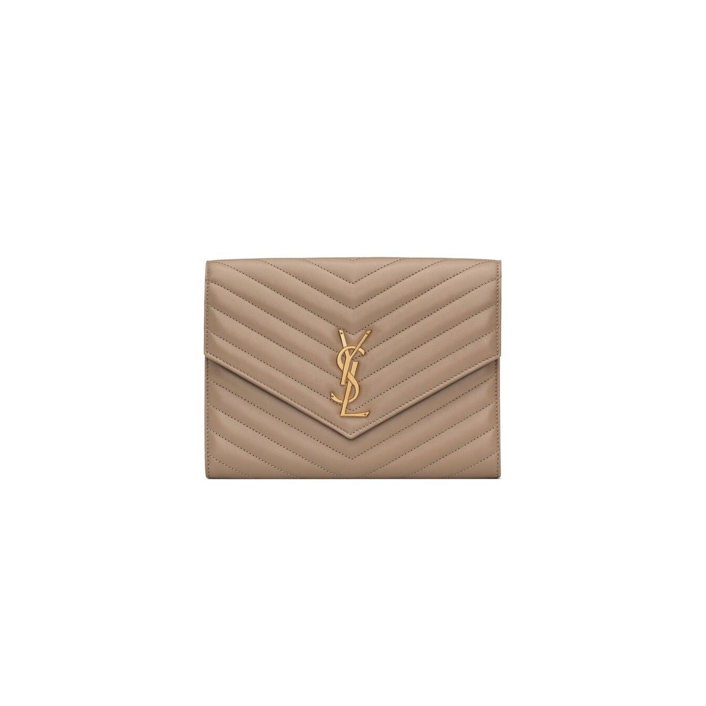 Y*L cassandre matelassÉ flap pouch in lambskin 759533aaa441722 (21*16*3cm)