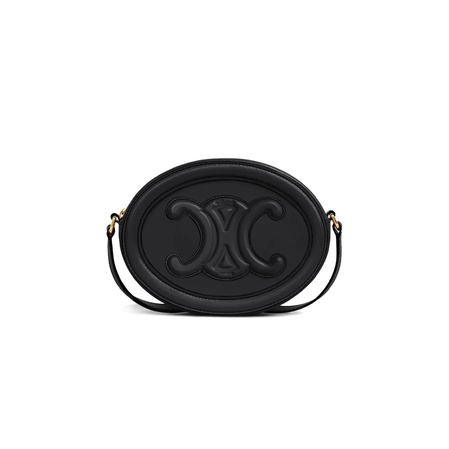 Ce**e small crossbody in triomphe smooth cowhide 10i703dpq.38no (16*12.5*4cm)