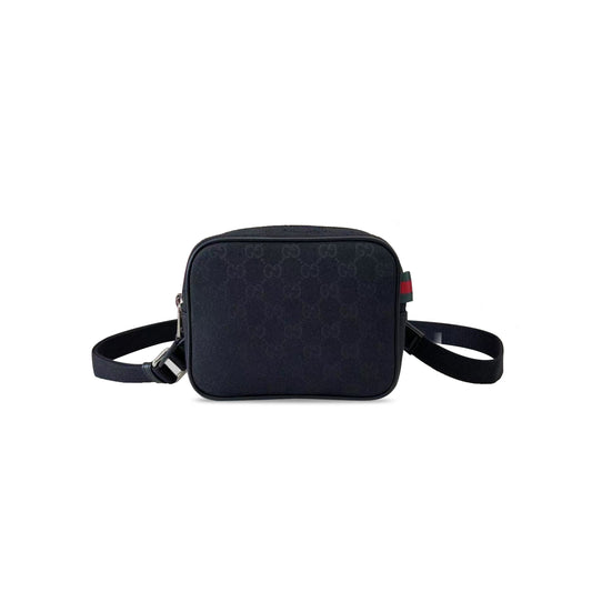 G*u*i gg canvas shoulder bag 834268 (17.5*14*5cm)