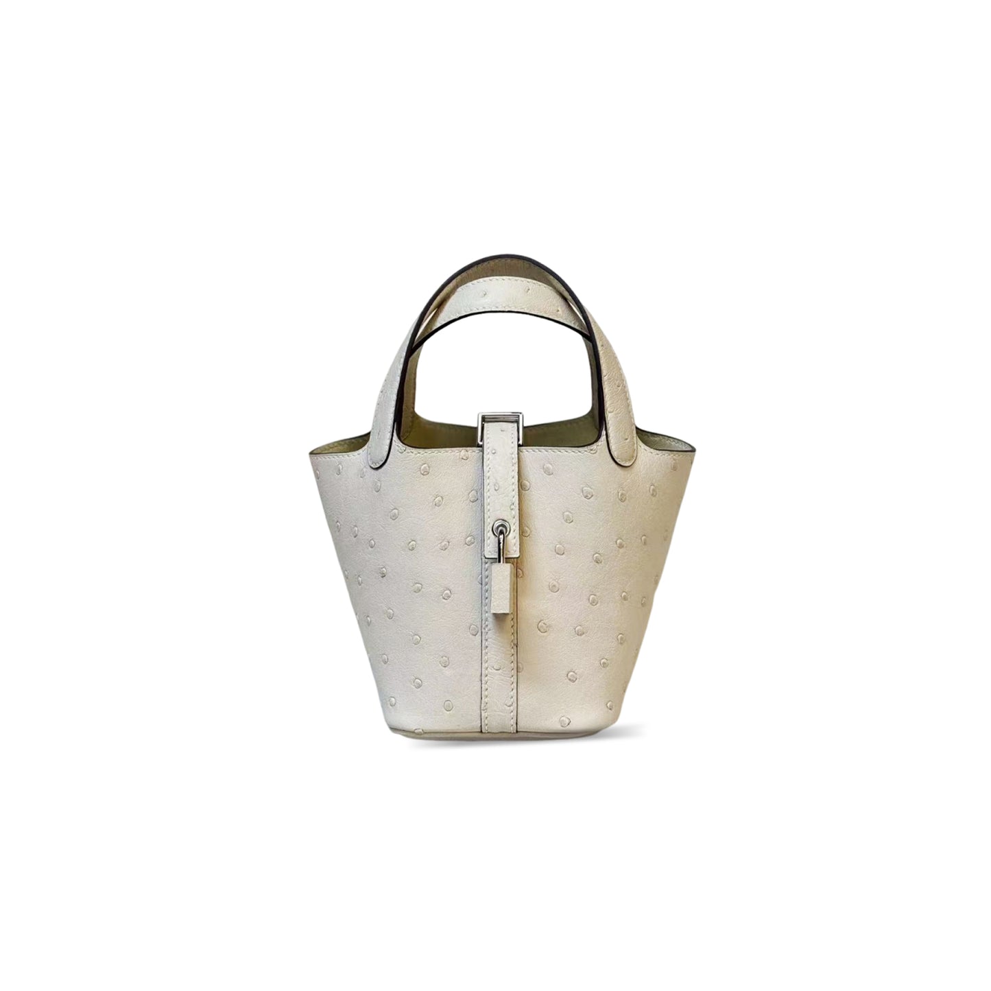 H**me5 master picotin lock micro gold-plated kelly clasp (14*13*10cm)