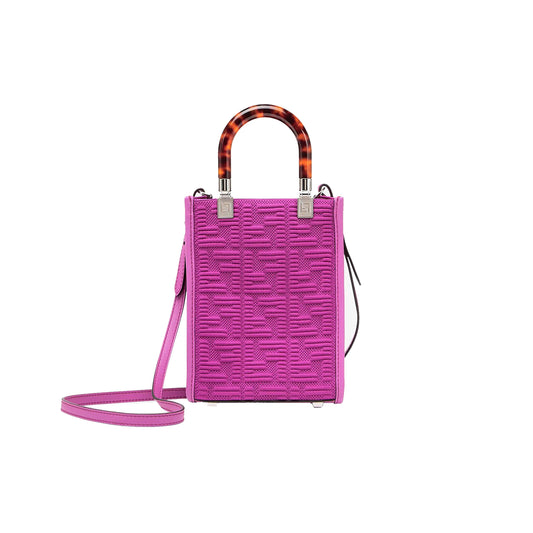 F**di mini sunshine shopper tote 8bs051agy0f037t (18*14.5*6cm)