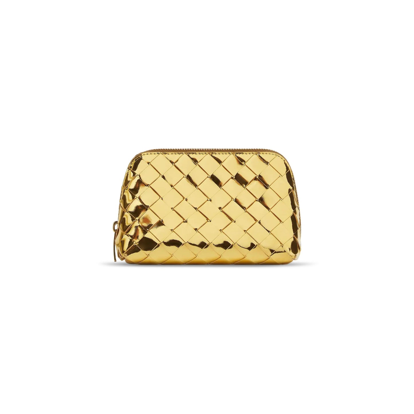 bo*te*ga Ve*ne*ta intrecciato small beauty pouch 764044v3qm28922 (16.5*10.5*9cm)