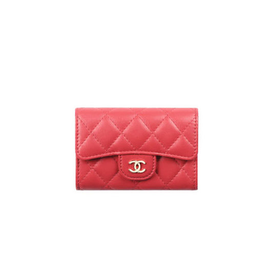Ch*el classic card holder ap0214 y04059 ni685 （11.3*7.5*2.1cm）