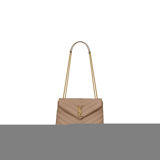 Y*L loulou small chain bag in quilted "y" leather 494699dv7272826 (23*17*9cm)