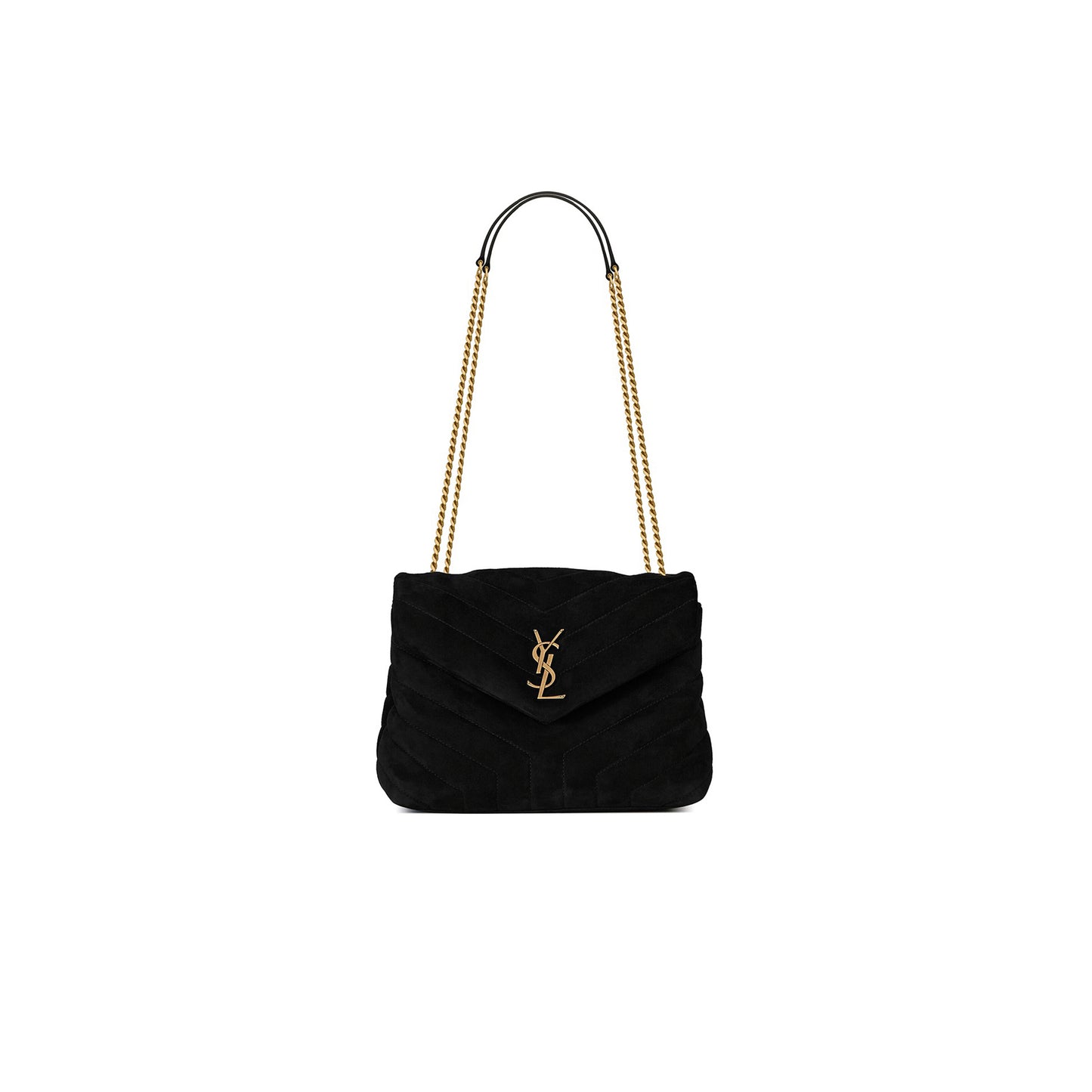Y*L loulou small chain bag in suede 494699356642 (23*17*9cm)