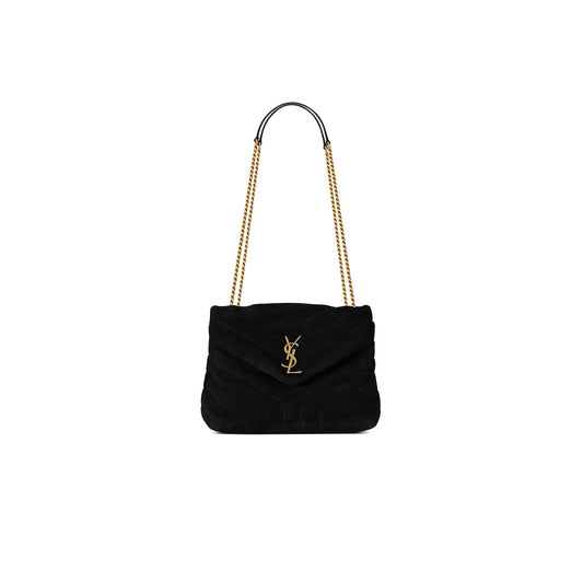 Y*L loulou small chain bag in suede 494699356642 (23*17*9cm)