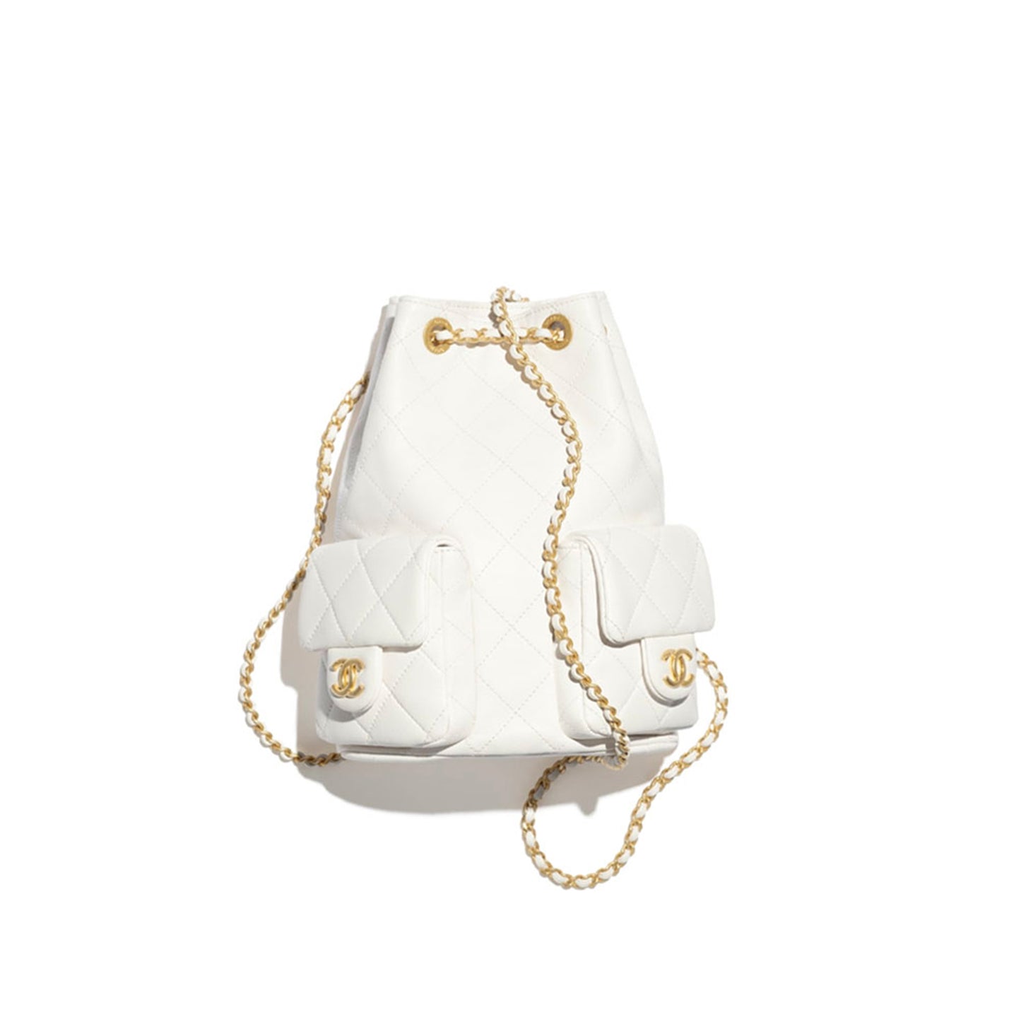 Ch*el drawstring backpack as5310 (24.3*18*7.8cm)