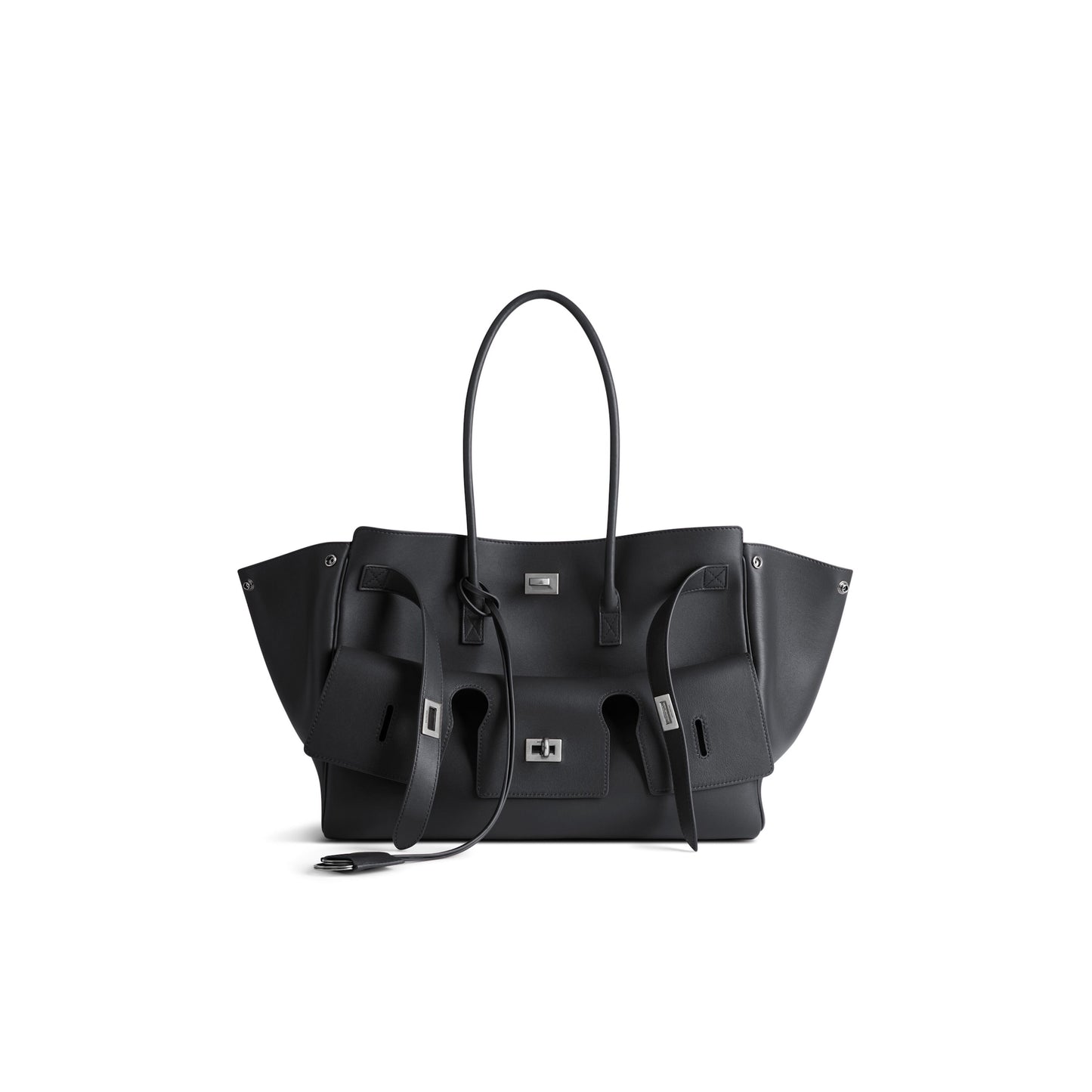 Ba*len*cia*ga bel air medium carry all bag in black 8054812abaw1000 (36.5*28.9*16cm)