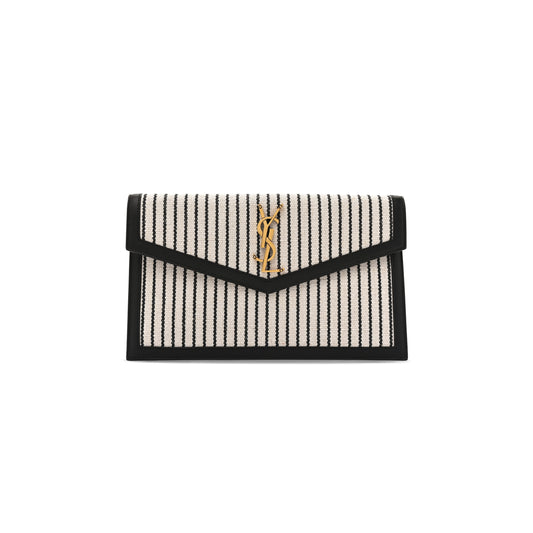 Y*L uptown pouch in canvas and smooth leather 565739554238 (27*16*2cm)