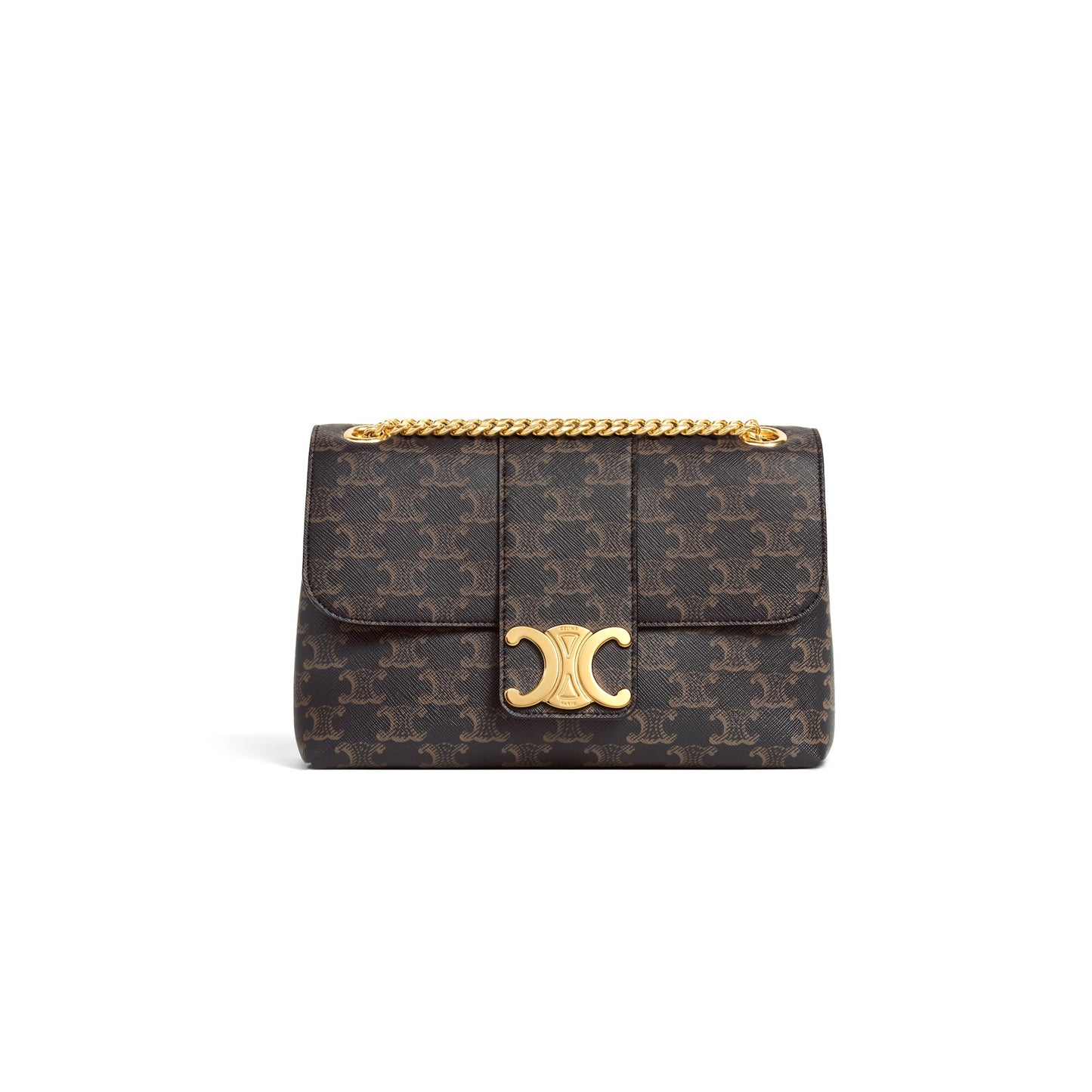 Ce**e medium Ce**e victoire bag in triomphe canvas 115852frh.04lu (25*15*8cm）