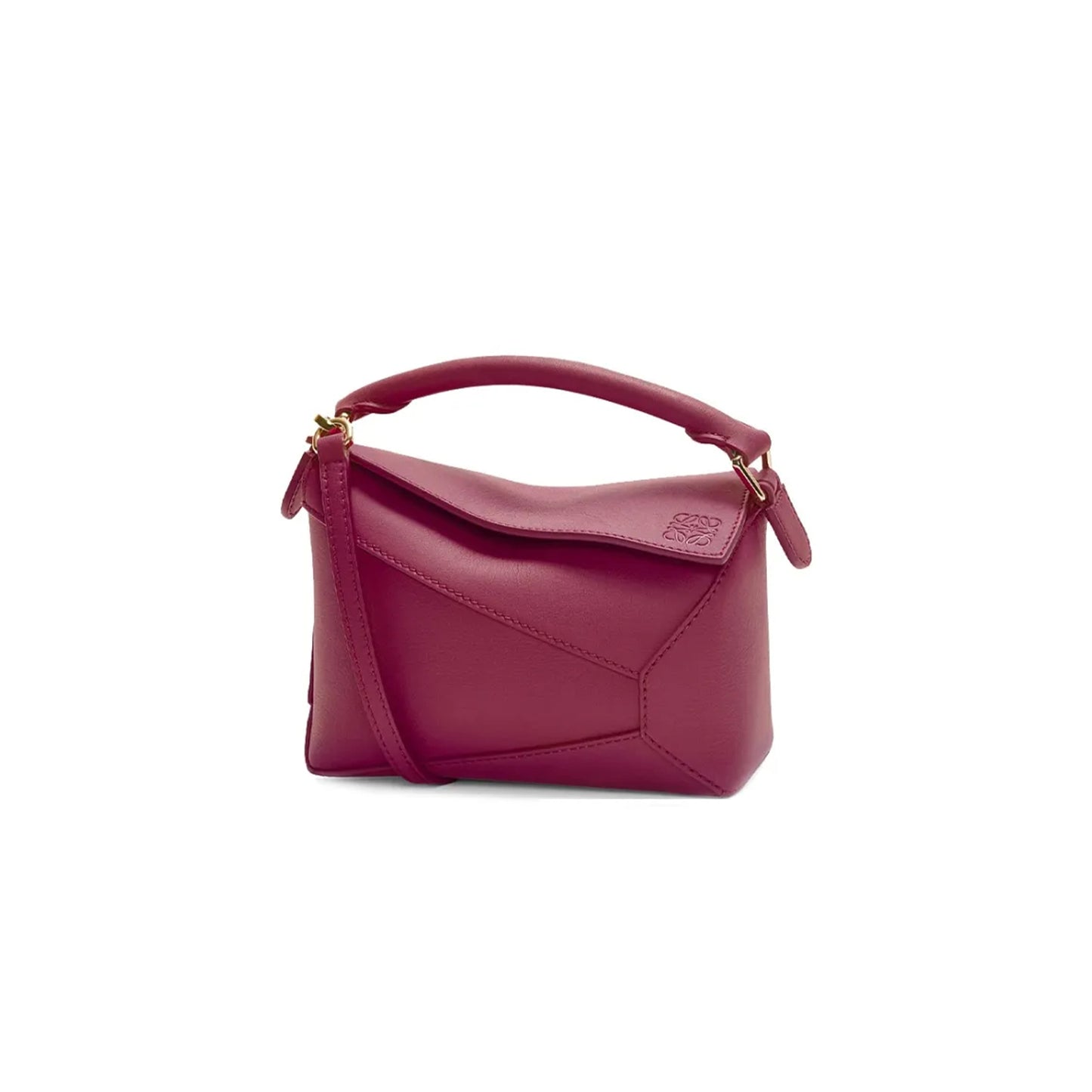 L0ew* mini puzzle edge bag in classic calfskin a510p88x26-1048 (18*12.5*8cm)