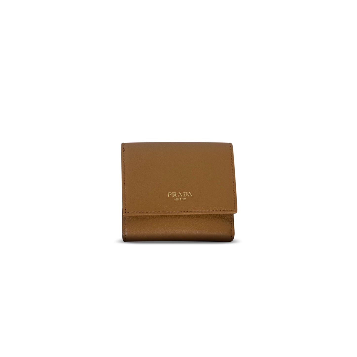 Pra*a small leather wallet 1mh043 (10*8.5cm)