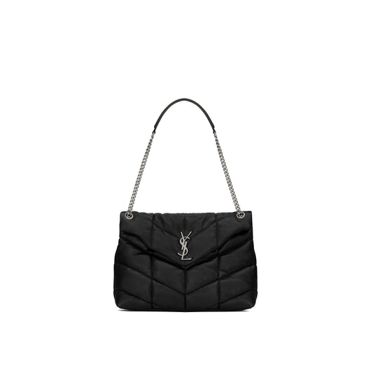 Y*L puffer medium chain bag in quilted lambskin 5774751el001000 (35*23*13.5cm)