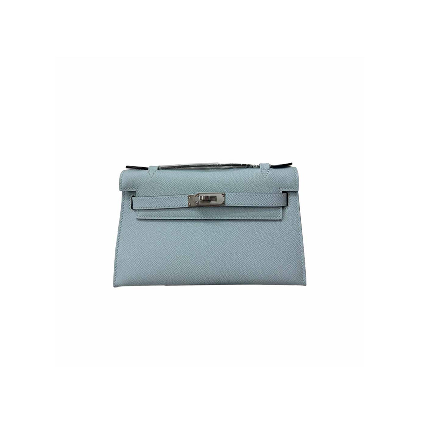 H**mes pochette 22 cm hardware epsom leather (22*14*7cm)