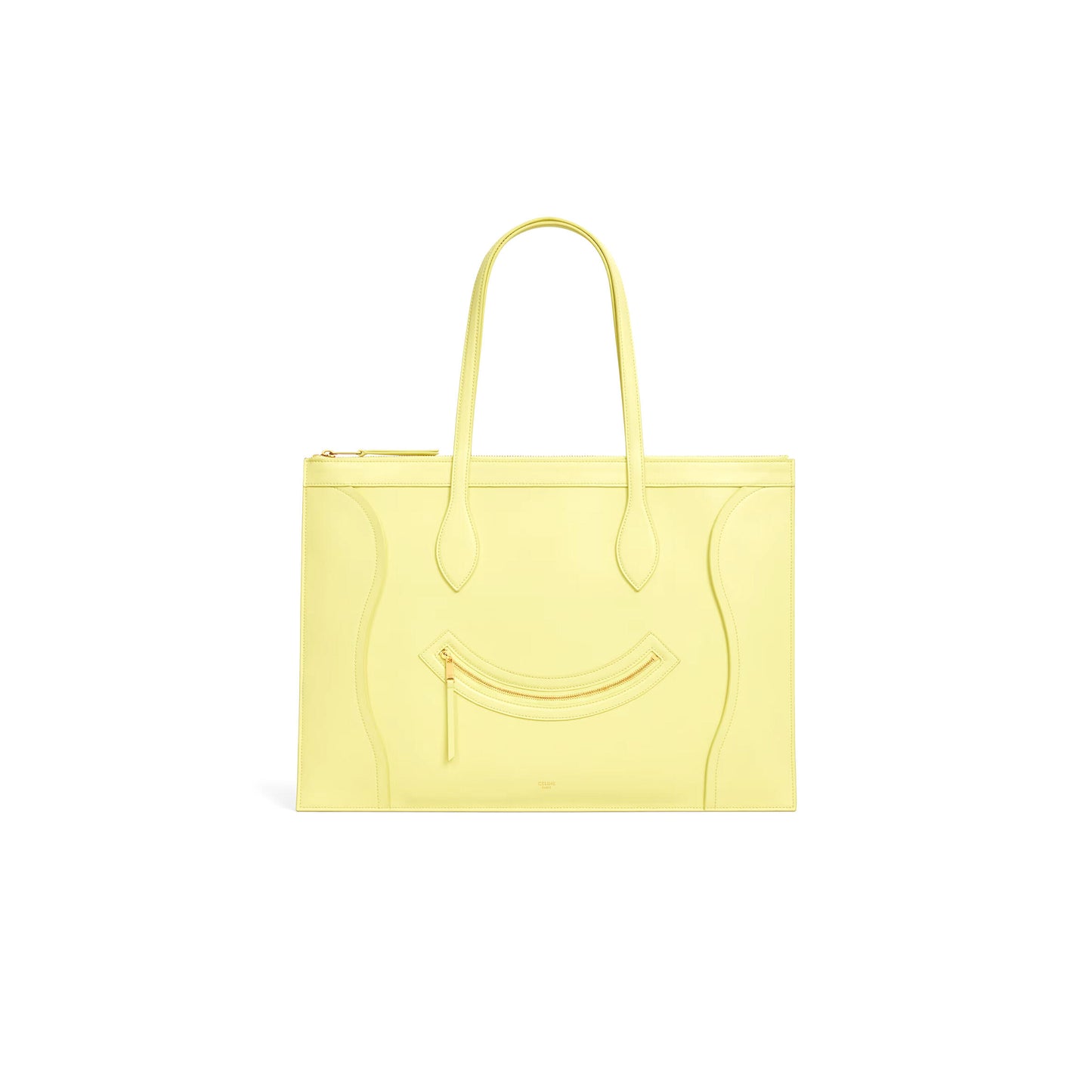 ce1i*e flat cabas new lU*gage in glossy calfskin 123963gw4.11cu (44.5*31.5*0.5cm)