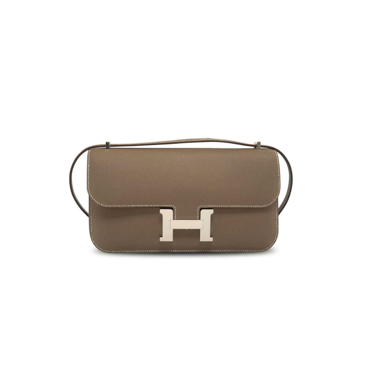 H**mes constance elan long etoupe epsom h083918epss(24*12*4cm)