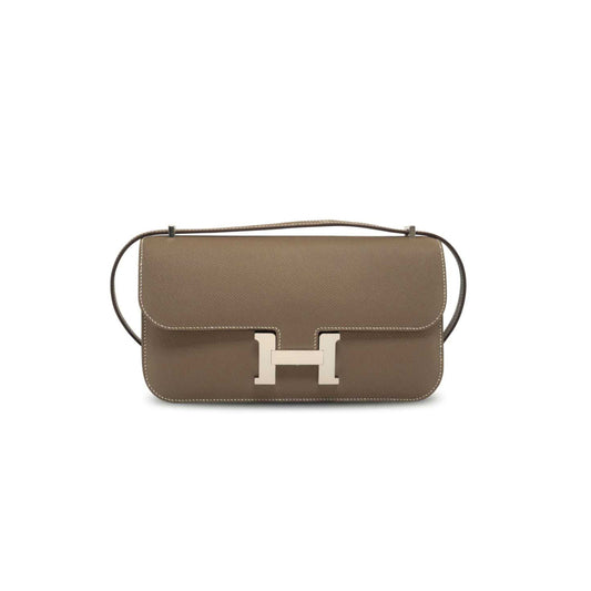 H**mes constance elan long etoupe epsom h083918epss(24*12*4cm)