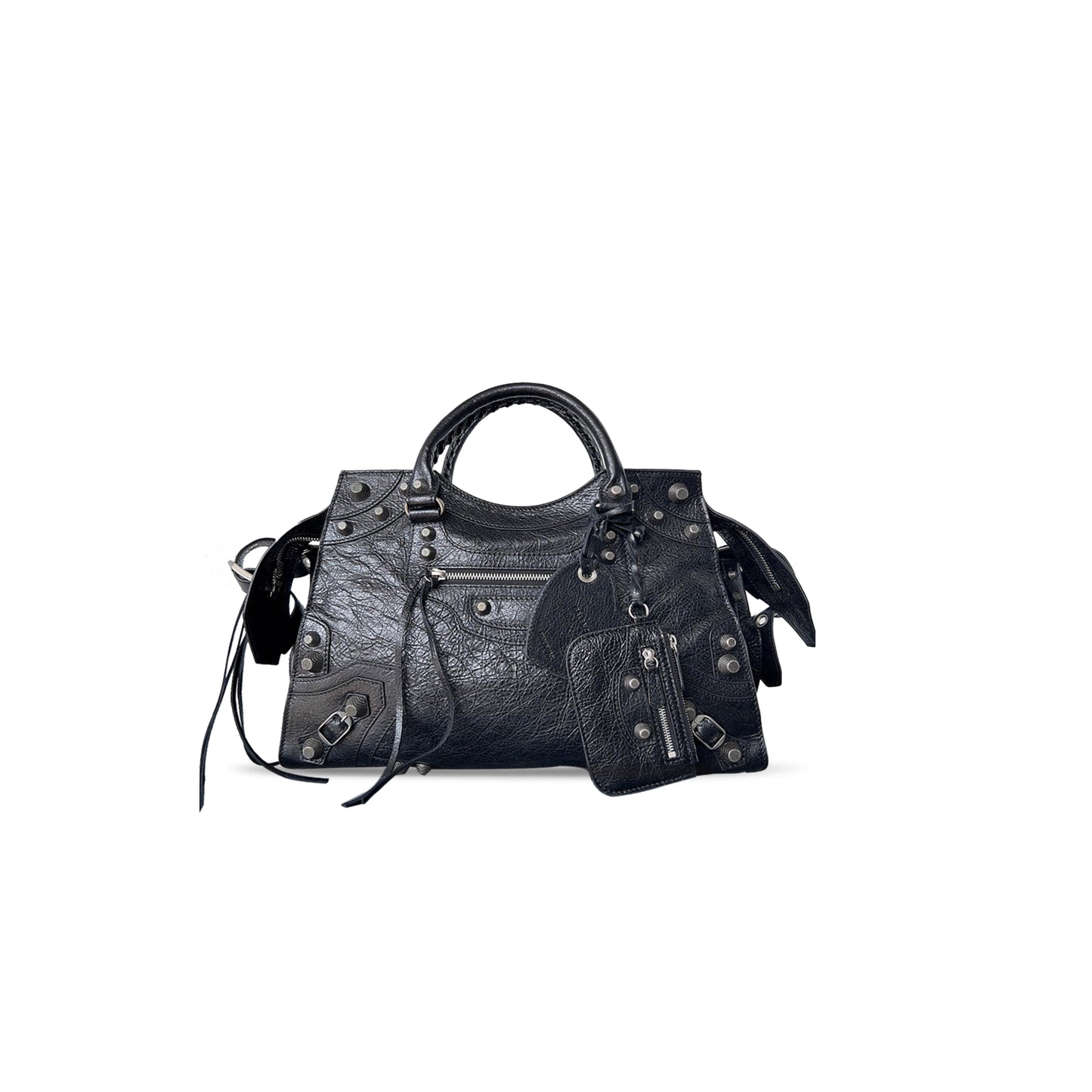Ba*len*cia*ga neo cagole city in black 700451210bs1000 (38.9*24.9*17cm)