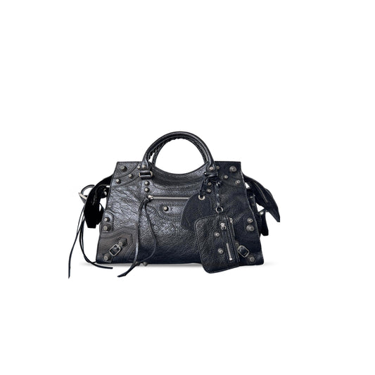 Ba*len*cia*ga neo cagole city in black 700451210bs1000 (38.9*24.9*17cm)