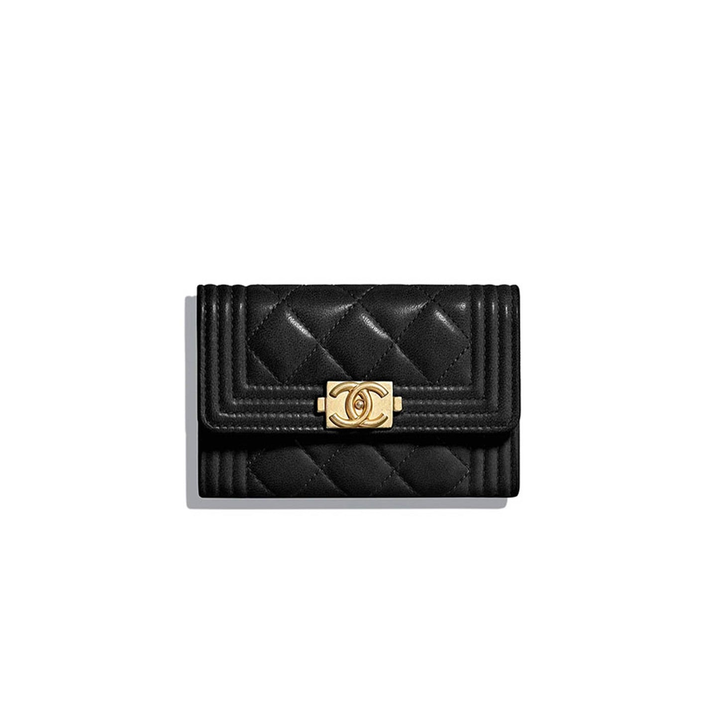 Ch*el boy Ch*el flap card holder a80603 y07659 94305 (11.3*7.5*2.1cm)