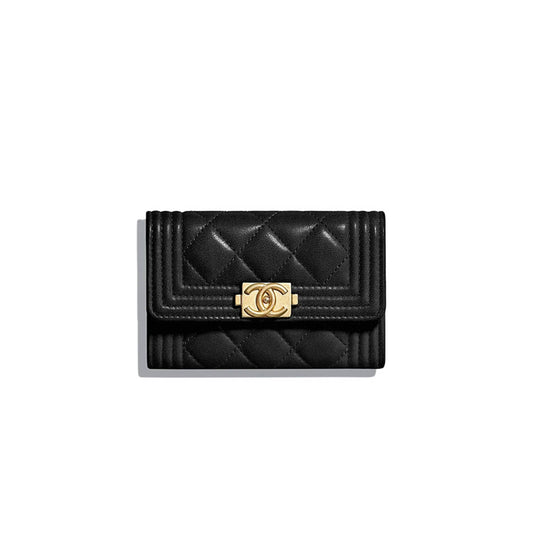 Ch*el boy Ch*el flap card holder a80603 y07659 94305 (11.3*7.5*2.1cm)