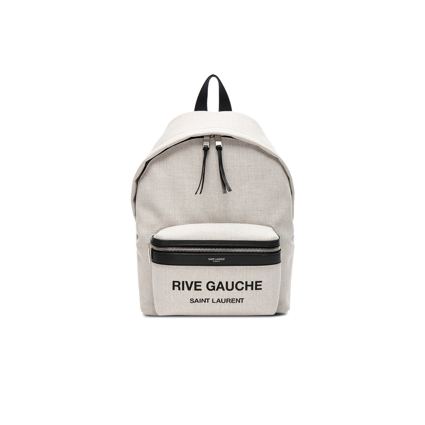 Y*L rive gauche fabric backpack white 5085489j51e9273 (26*35*16cm)