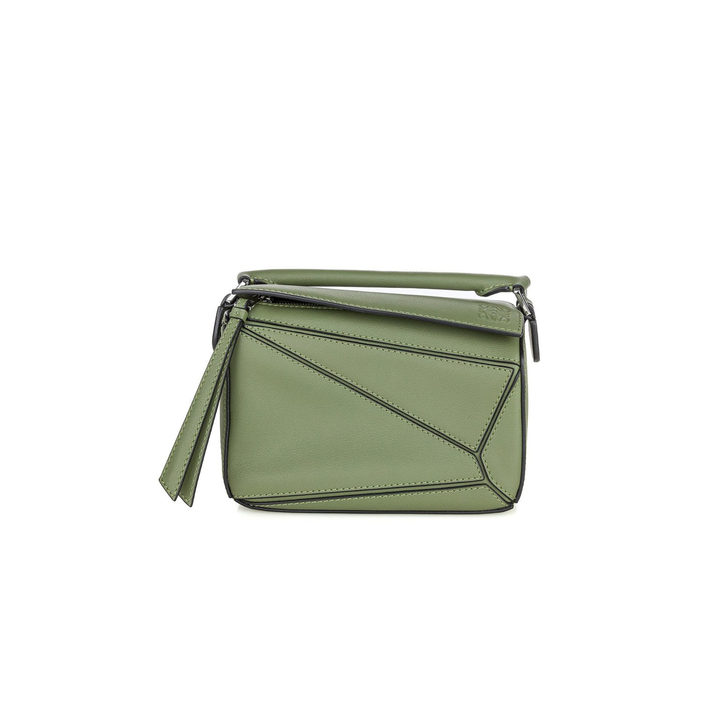 L0ew* mini puzzle edge bag in classic calfskin 061838-8 (18*12.5*8cm)