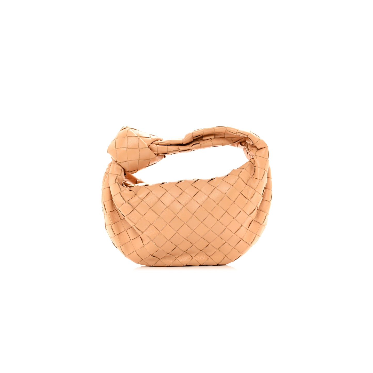 bo*te*ga Ve*ne*ta nappa intrecciato mini jodie almond (23*13*7cm)