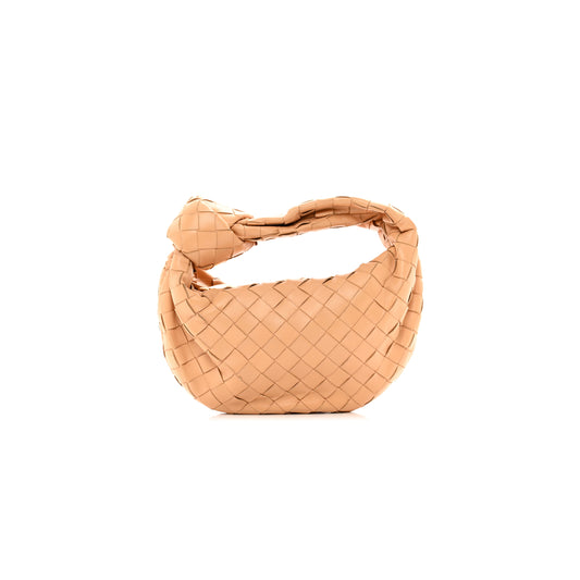 bo*te*ga Ve*ne*ta nappa intrecciato mini jodie almond (23*13*7cm)