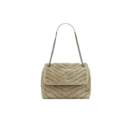 Y*L niki medium in shearling 498894322561 (28*20.5*8.5cm)