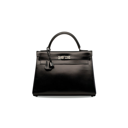 H**mes kelly so black kelly 28 box (28*22*10cm)