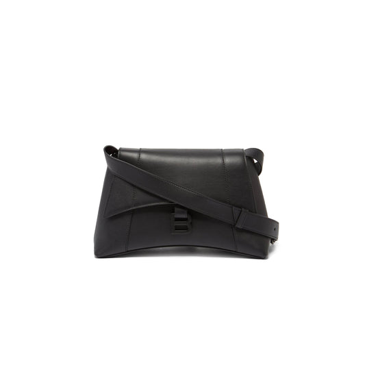 Ba*len*cia*ga black hourglass s leather bag matchesfashion us (29*17.8*10.5cm)