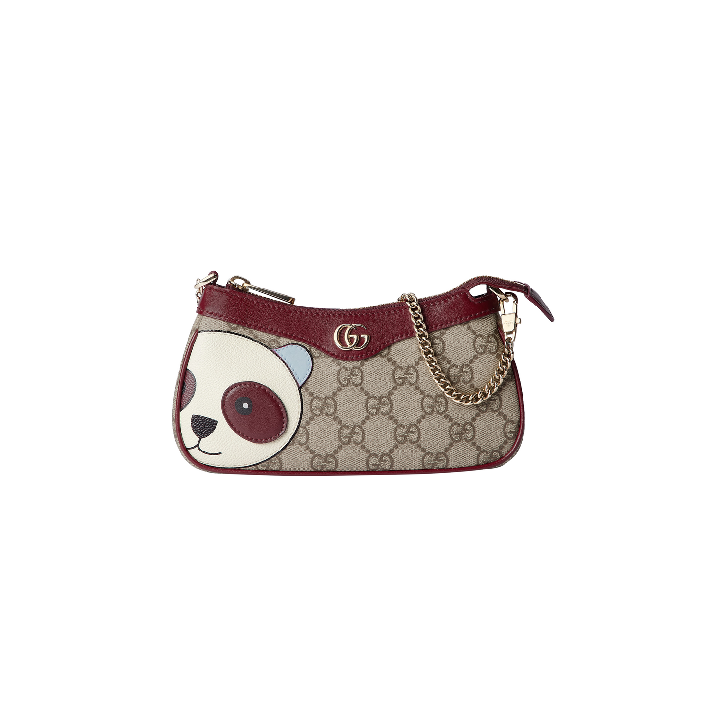 G*u*i gg mini bag with panda detail 818763 (19*10*3.5cm)