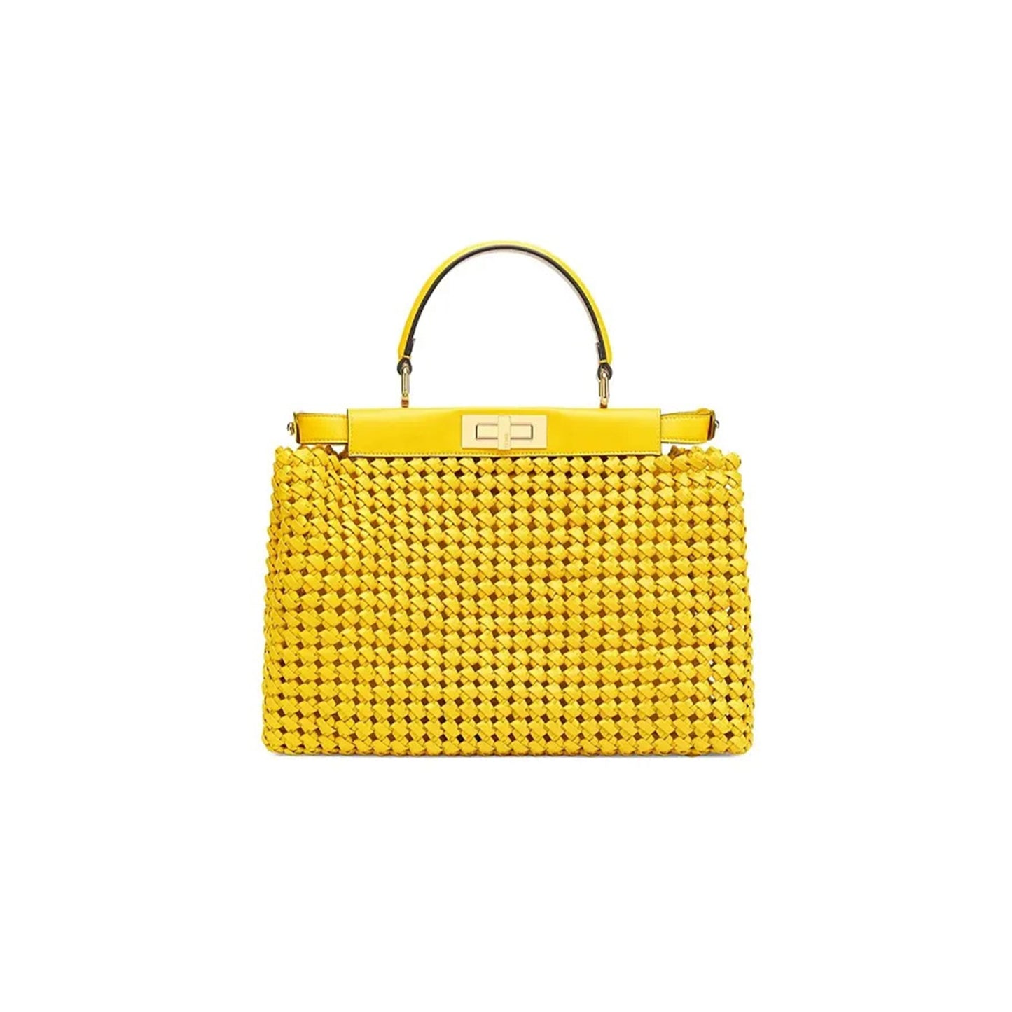 F**di medium woven peekaboo bag 8bn290abhyf192e (33*26*12cm)