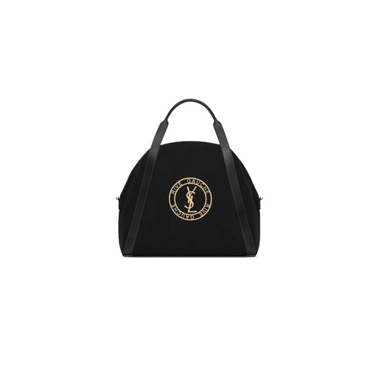 Y*L rive gauche bowling tote in canvas 774048fac3i1075 (42*32*18cm)