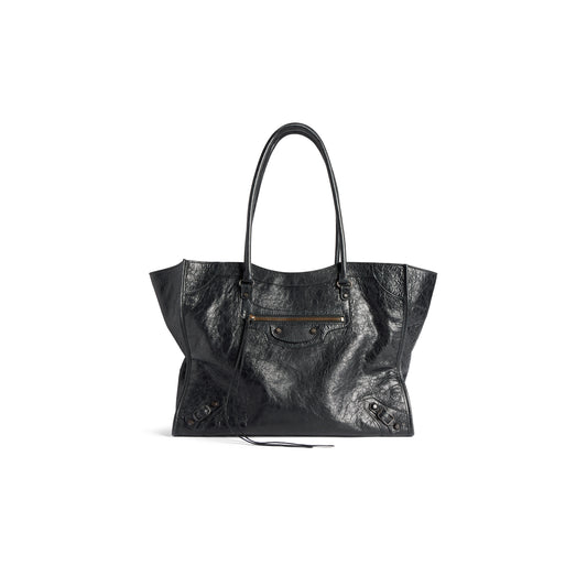 Ba1en*iaga women''s le city tote bag medium in black 8518182abek1000 (39*29*13cm)
