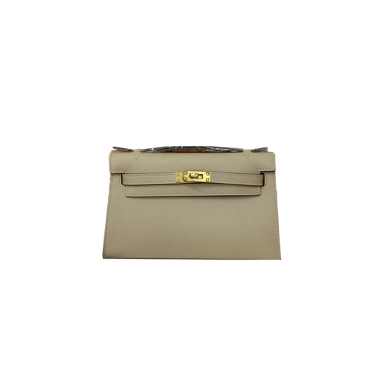 H**mes master mini kelly epsom leather (22*14*7cm)