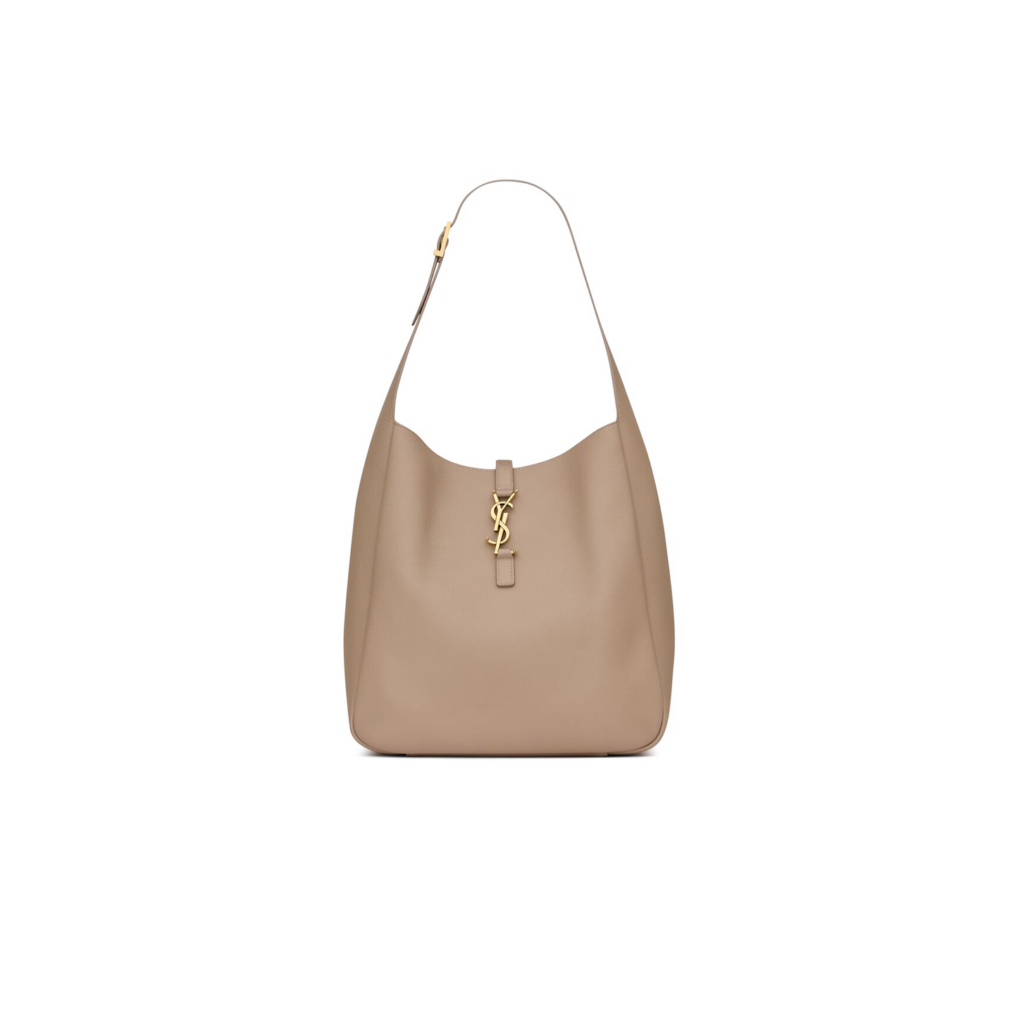 y*l le 5 À 7 S*pple large in grained leather 753837aaauq1722 (30*31*13cm)