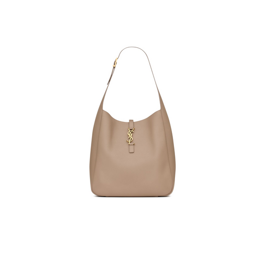 y*l le 5 À 7 S*pple large in grained leather 753837aaauq1722 (30*31*13cm)