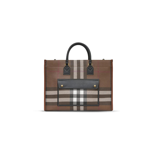 Bv*b*rry freya medium canvas tote bag 80523311 (40*30*16cm)