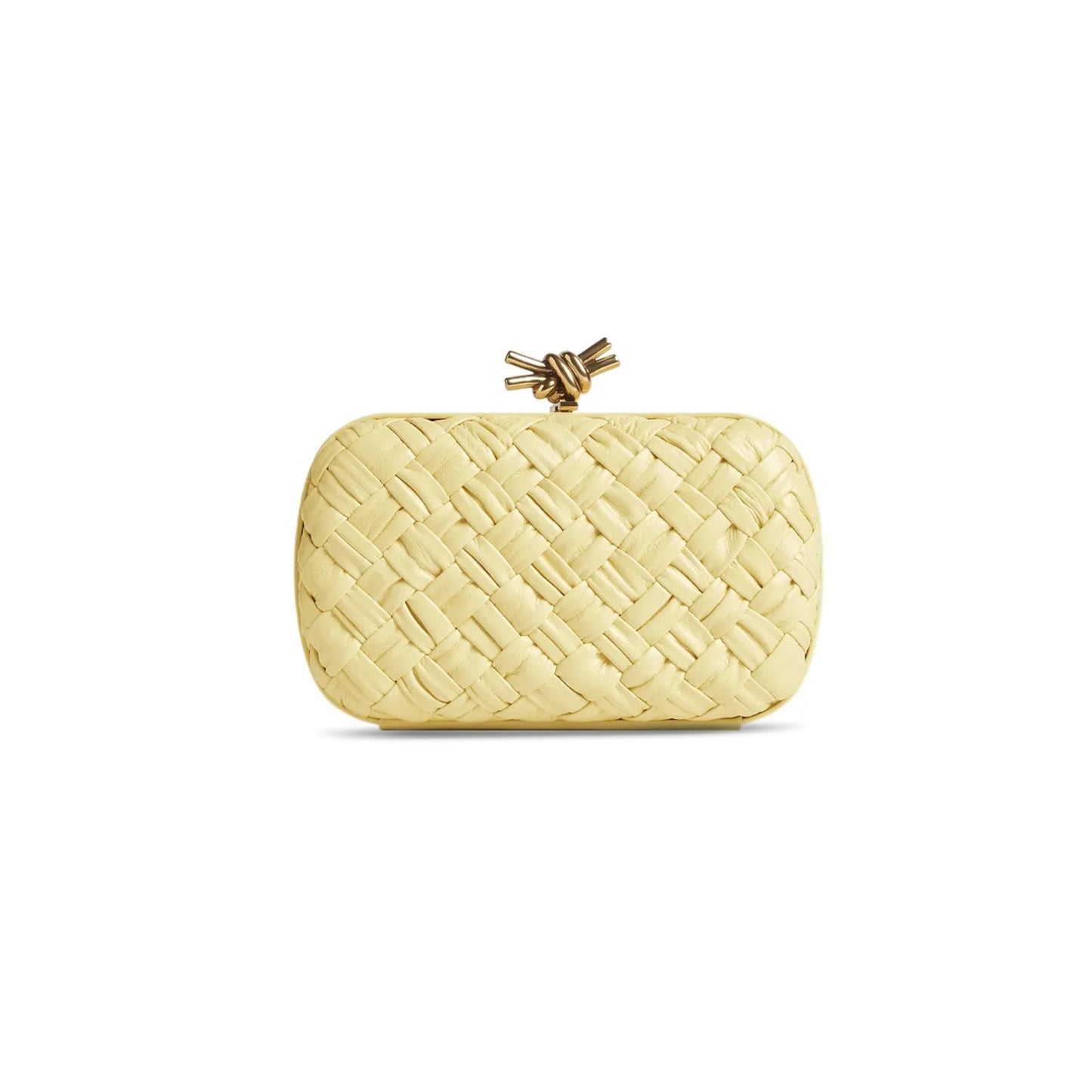 bo*te*ga Ve*ne*ta knot minaudiÈre clutch 717622v2h417455 (20.5*12.5*6cm)