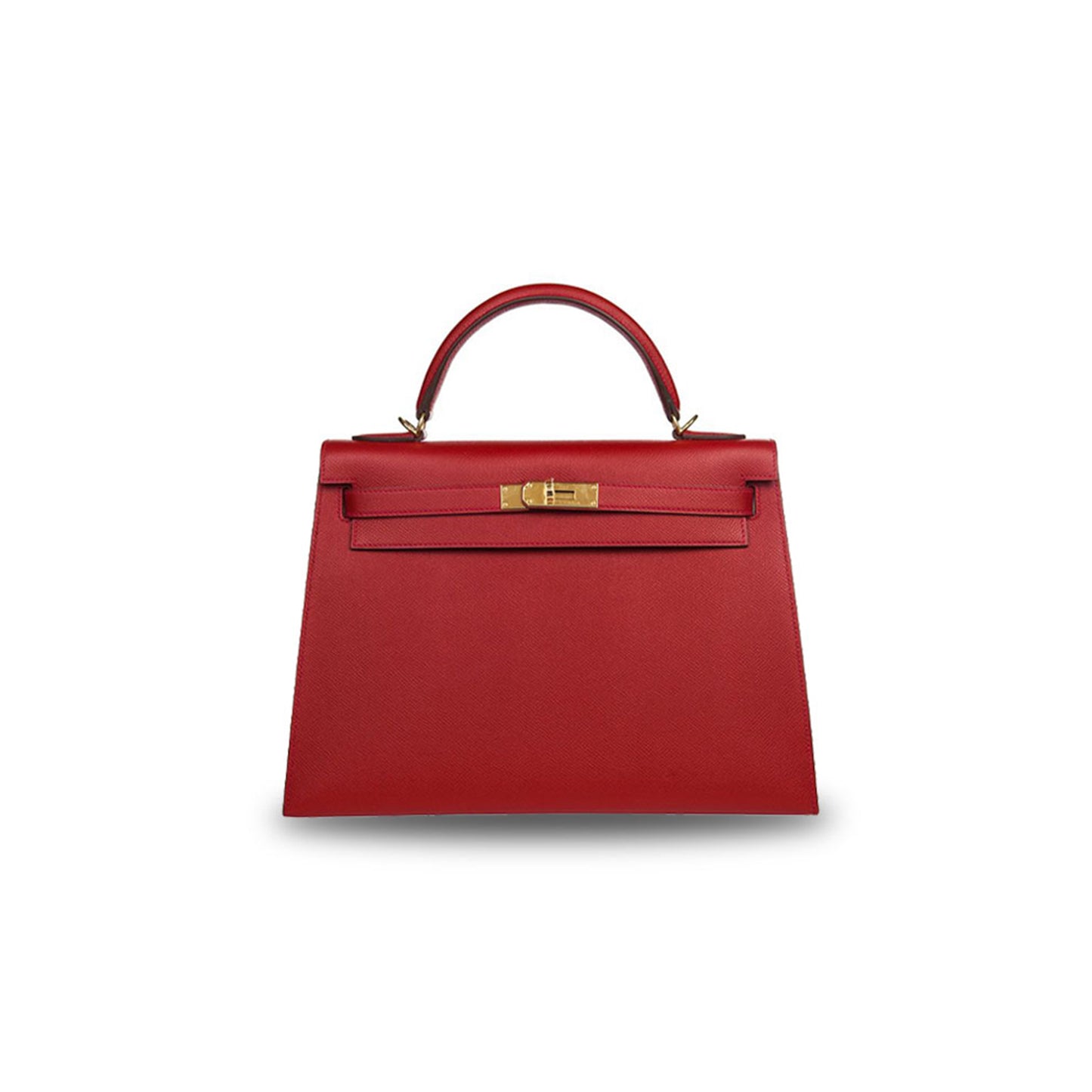 H**mes kelly 32 rouge casaque epsom (32*23*10.5cm)