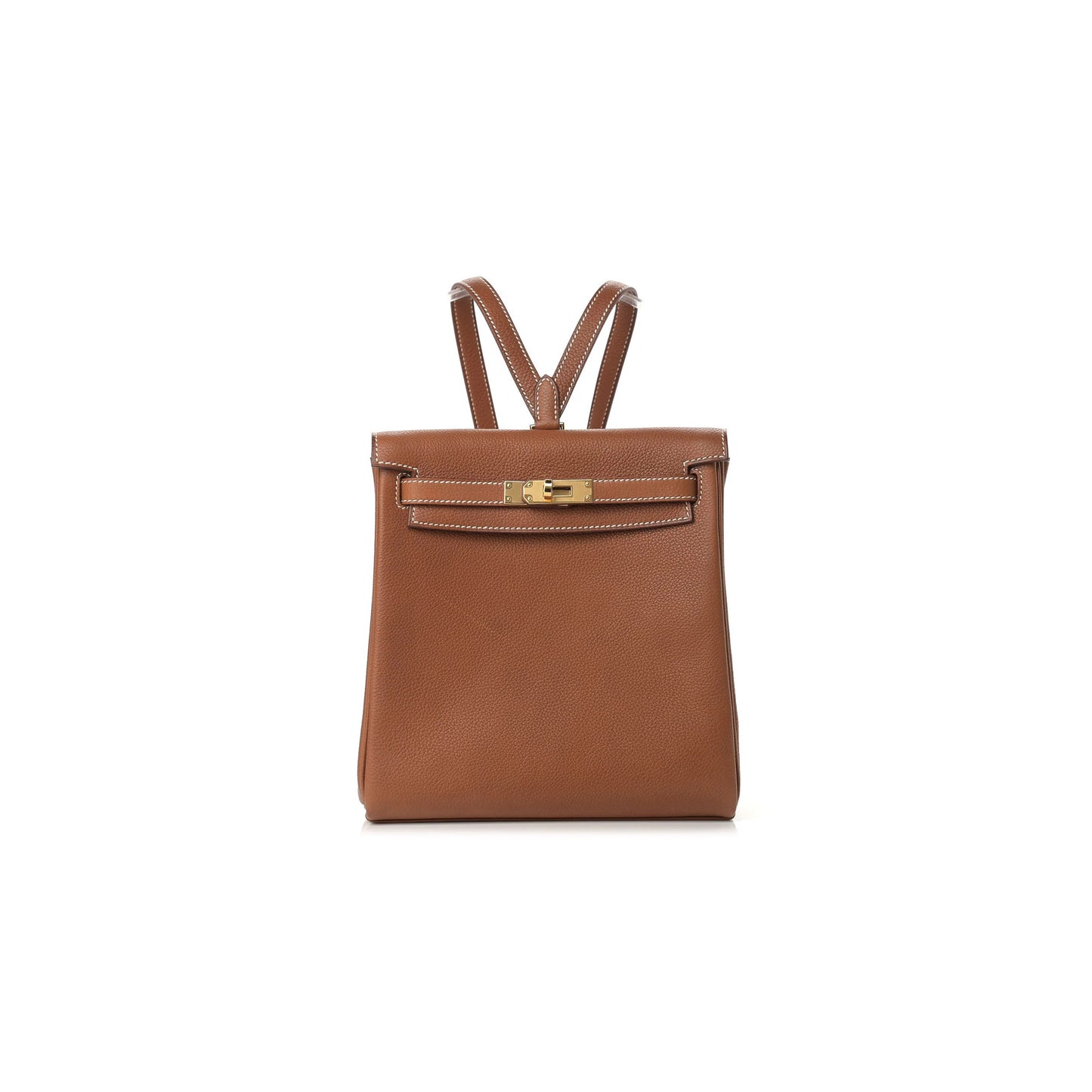 H**mes MASTER HANDBAGS KELLY ADO 37 BACKPACK GOLD KYADO2237TGGP (22*21*9cm)