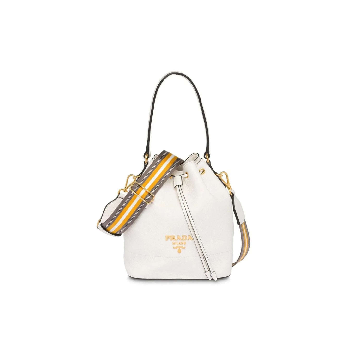 Pra*a vitello daino bucket bag 1be018 (25*21*15cm)