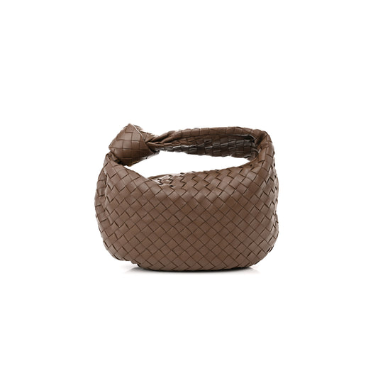bo*te*ga Ve*ne*ta nappa intrecciato teen jodie dark taupe (33*23*5cm)