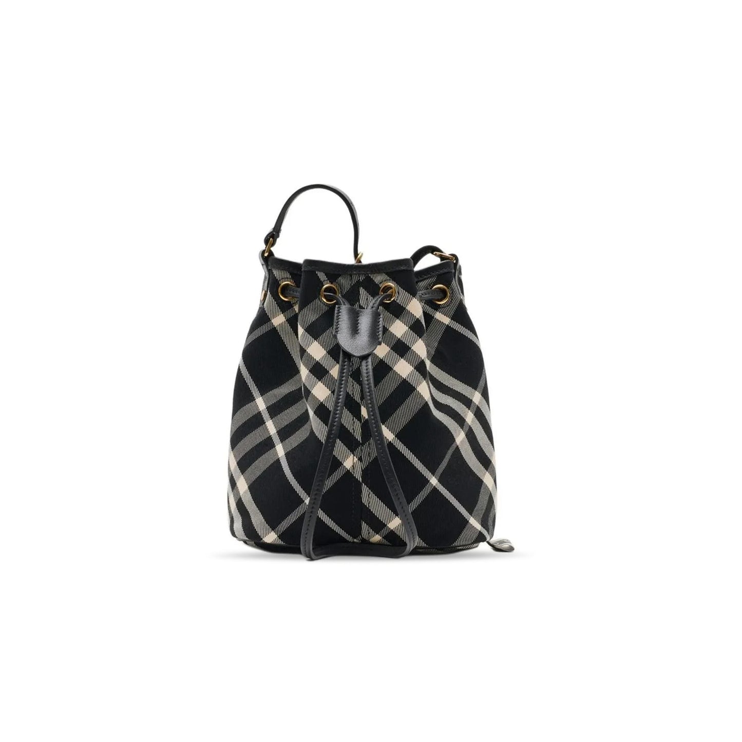 Bv*b*rry medium check bucket bag 80938711 (29*27.5*16cm)