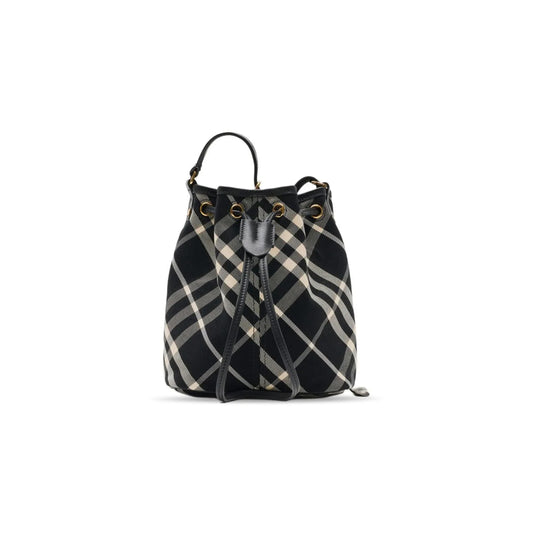 Bv*b*rry medium check bucket bag 80938711 (29*27.5*16cm)