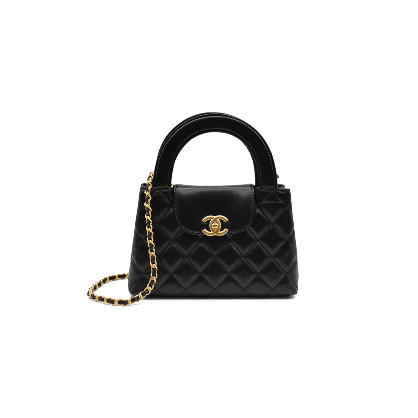 Ch*el master kelly large handbag chain as4416 (19*13*7cm)