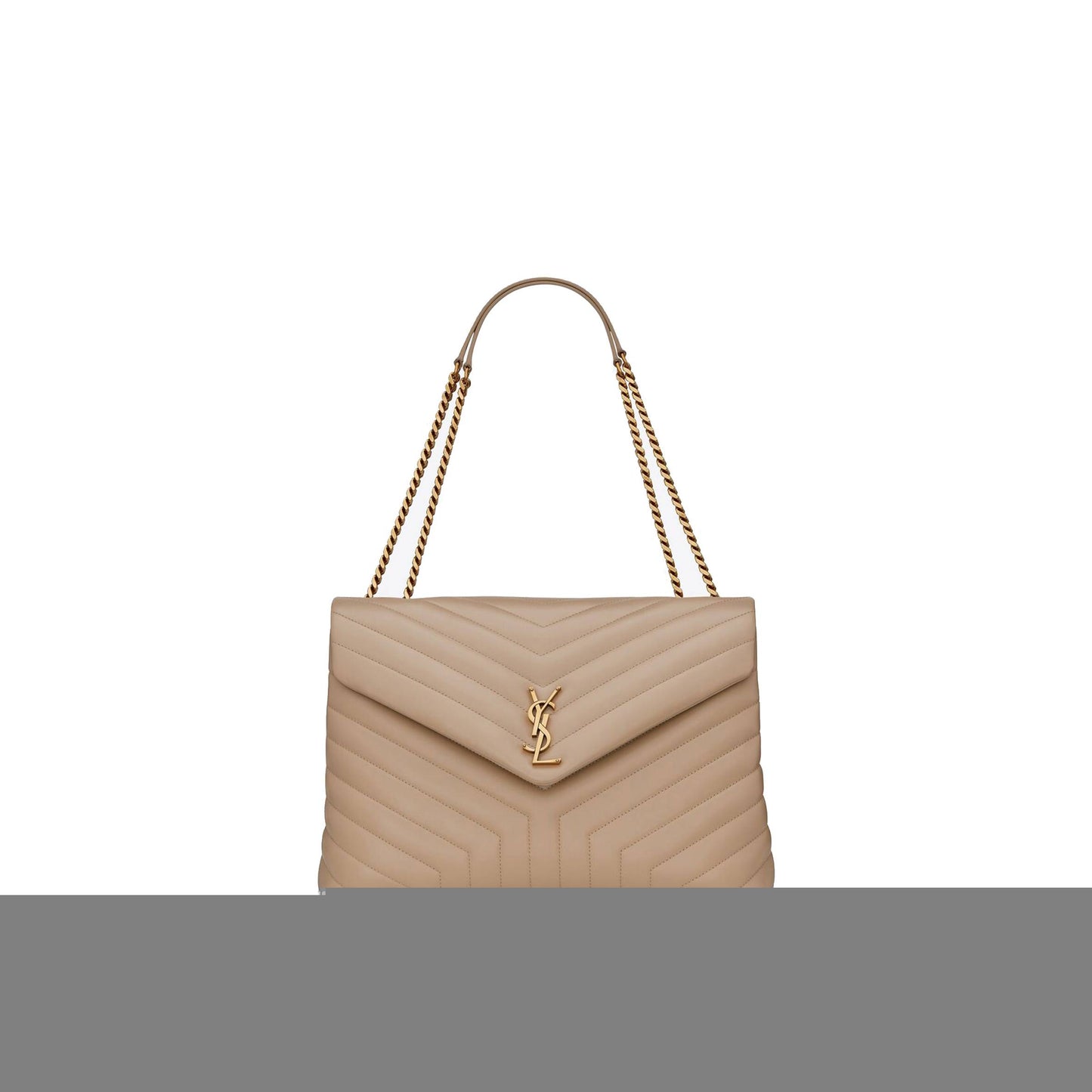 Y*L loulou large chain bag in quilted leather 574947dv7272721 (38*27*14cm)
