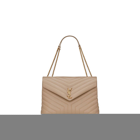 Y*L loulou large chain bag in quilted leather 574947dv7272721 (38*27*14cm)